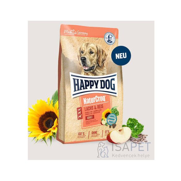 Happy Dog NaturCroq Lachs & Reis 12 Kg