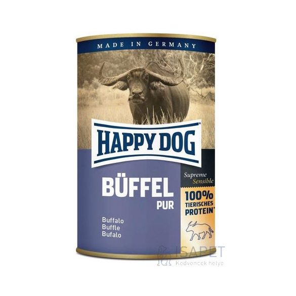 Happy Dog Büffel Pur - bivalyhúsos konzerv 200 g