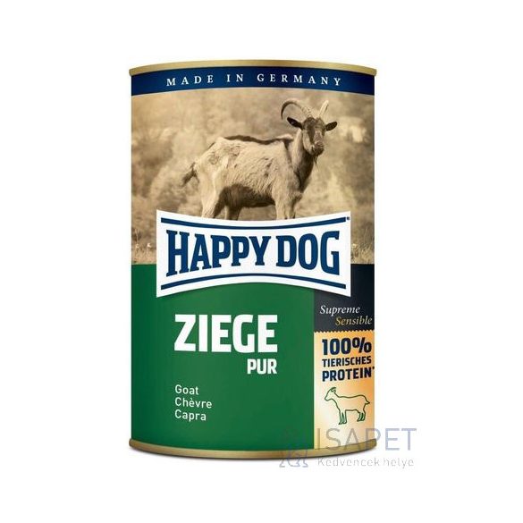 Happy Dog Ziege Pur - Kecskehúsos konzerv 400 g