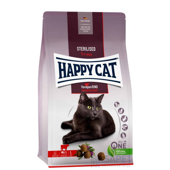 Happy Cat Adult Sterilised Marha 4 kg