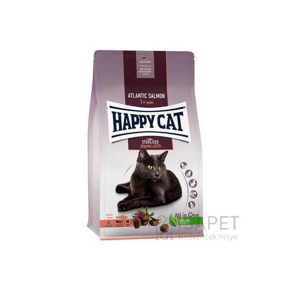 Happy Cat Adult Sterilised Lazac 10 kg