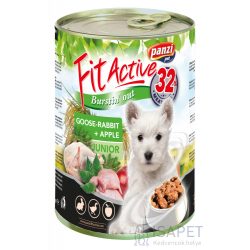 FitActive JUNIOR DOG (Liba-Nyúl) + alma 415 g