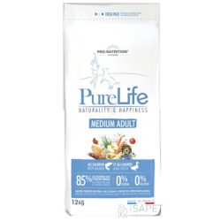   Flatazor Pure Life Medium Adult hipoallergén táp lazaccal és kacsával 2 Kg