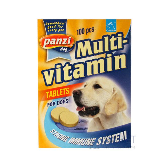 Panzi multivitamin tabletta kutyáknak az ellenállóképességért 100 db
