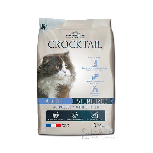 Flatazor Crocktail Sterilised with Chicken 2x10 Kg