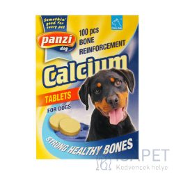   Panzi Kálcium tabletta kutyáknak az egészséges csontokért 100 db