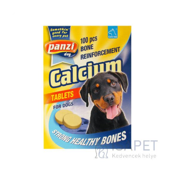 Panzi Kálcium tabletta kutyáknak az egészséges csontokért 100 db