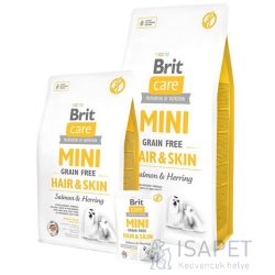 Brit Care Mini Grain Free Hair & Skin Salmon & Herring 400g