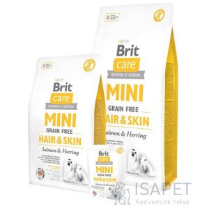 Brit Care Mini Grain Free Hair & Skin Salmon & Herring 7kg