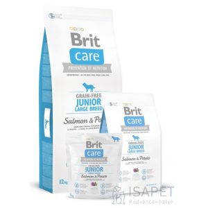 Brit Care Grain-Free Junior Large Breed Salmon & Potato 12 Kg