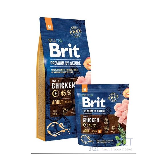 Brit Premium by Nature Adult Medium 15 Kg