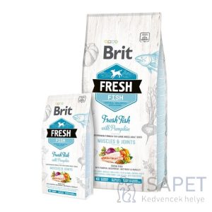 Brit Fresh Fish with Pumpkin Adult Large Muscles & Joints 12kg