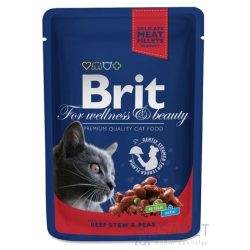 Brit Premium Cat with Beef Stew & Peas 100 g