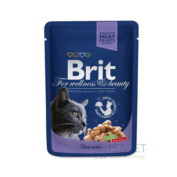 Brit Premium Cat with Cod Fish 100 g