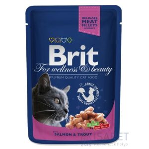 Brit Premium Cat with Salmon & Trout 100 g