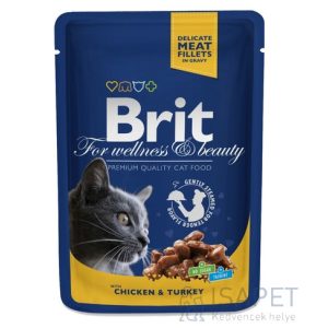 Brit Premium Cat with Chicken & Turkey 100 g