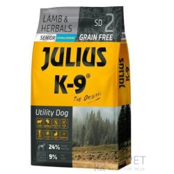 Julius-K9 GF Hypoallergenic Senior Lamb & Herbals 340 g
