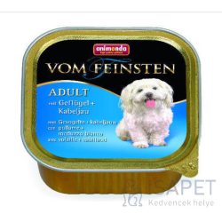   Animonda Vom Feinsten – Baromfihúsos és tőkehalas kutyaeledel 150 g