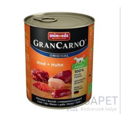   Animonda GranCarno Adult marha- és csirkehúsos konzerv 6x400 g