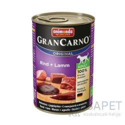   Animonda GranCarno Adult marha- és bárányhúsos konzerv 6x400 g