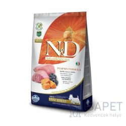   N&D Dog Grain Free Adult Mini sütőtök, bárány & áfonya 800 g