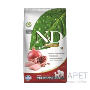 N&D Dog Prime Adult Medium/Maxi Chicken & Pomegranate 12 kg