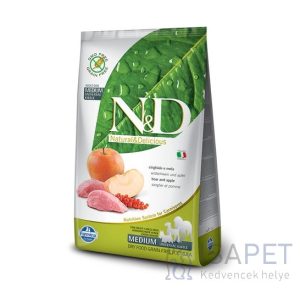 N&D Dog Adult Medium Boar & Apple Grain Free 2x12 kg