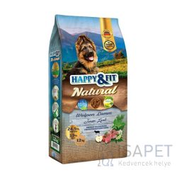 Happy&Fit Natural Welpen Lamm kölyökkutyáknak 12 Kg