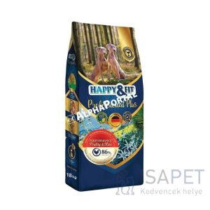 Happy&Fit Adult Performance Poultry & Rice 18 Kg