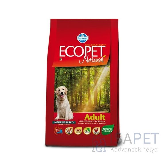 Ecopet Natural Adult Medium 2x14 Kg