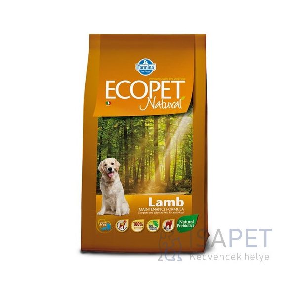 Ecopet Natural Lamb Medium 2,5 Kg