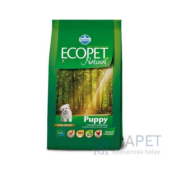 Ecopet Natural Puppy Mini 2,5 Kg