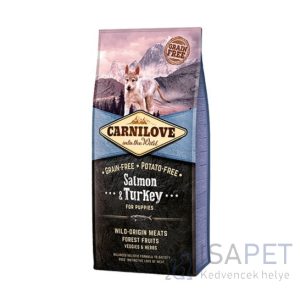 CarniLove Puppy Salmon & Turkey 12 Kg