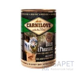 CarniLove Adult Duck & Pheasant konzerv 400 g