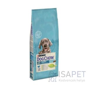 Dog Chow Puppy Large Breed pulykahússal 2x14 Kg