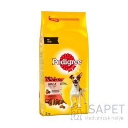   Pedigree Adult Mini marhahúsos és zöldséges száraztáp 400 g