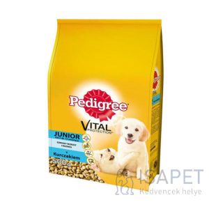 Pedigree Junior Medium baromfihúsos száraztáp