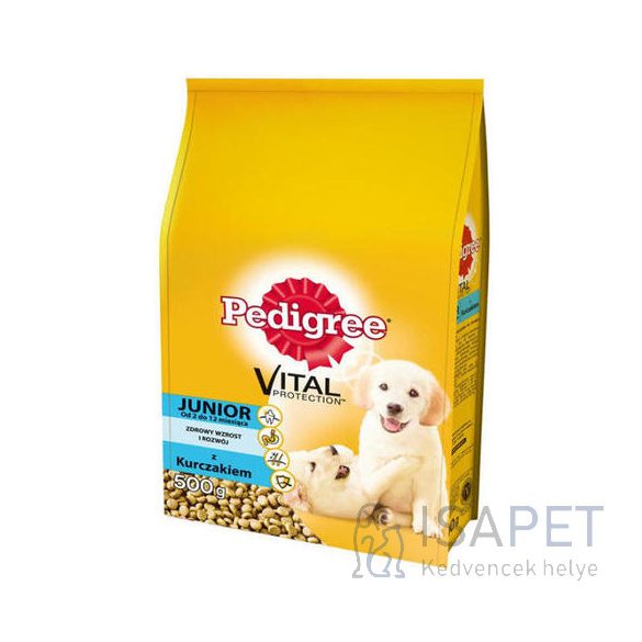 Pedigree Junior Medium baromfihúsos száraztáp 2 Kg