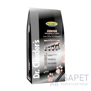 Dr.Clauder's Best Choice Junior Sensitive Salmon & Rice 12,5 Kg