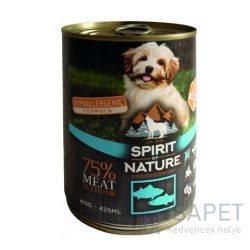 Spirit of Nature Dog tonhalas és lazacos konzerv 415 g