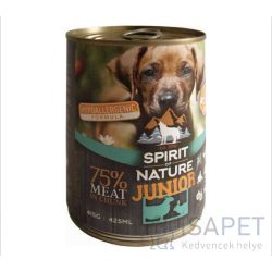   Spirit of Nature Dog Junior bárány- és nyúlhúsos konzerv 415 g