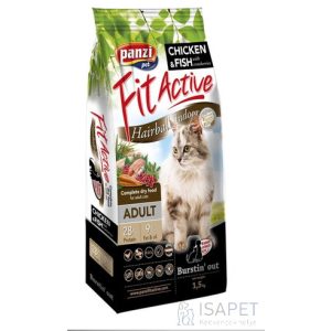 FitActive Cat Adult Hairball Indoor 1,5 Kg