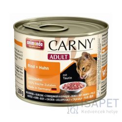   Animonda Carny Adult marha- és csirkehúsos konzerv macskáknak 200 g