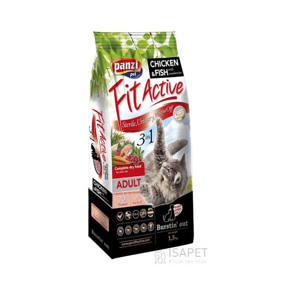 FitActive Cat Adult 3in1 1,5kg