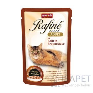 Animonde Rafine Soupé Adult – Borjúhús pecsenyeszaftban 100 g