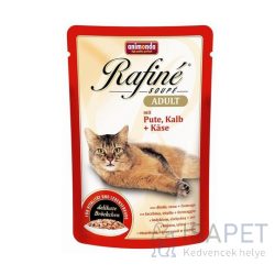   Animonda Rafine Soupé Adult – Pulyka- és borjúhús sajtos szószban 100 g