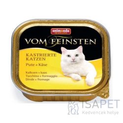   Animonda Vom Feinsten ivartalanított macskáknak – Pulykahúsos és sajtos eledel 100 g