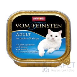   Animonda Vom Feinsten – Lazacos és garnélarákos macskaeledel 100 g