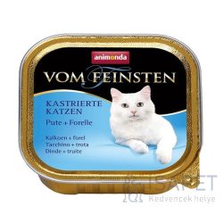   Animonda Vom Feinsten ivartalanított macskáknak – Pulykahúsos és pisztrángos eledel 100 g