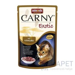   Animonda Carny Exotic kenguruhúsos eledel macskáknak alutasakban 85 g